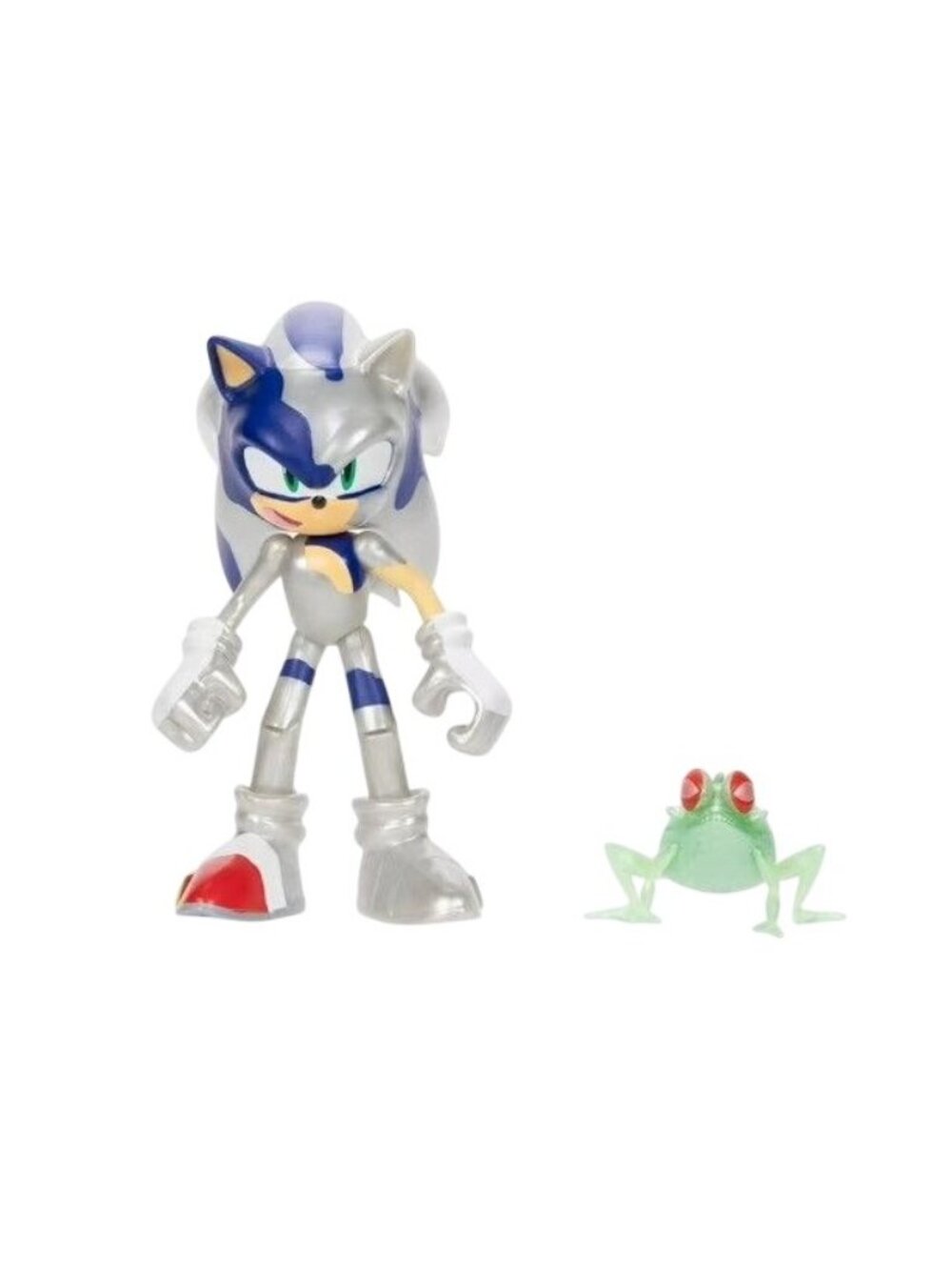 Sega 4 Inch Tall Action Figure Comic Metal Virus Sonic with 11 Points of Articul